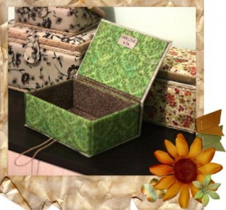 Шкатулка своими руками в домашних условиях: красивый декор коробки из картона с крышкой
