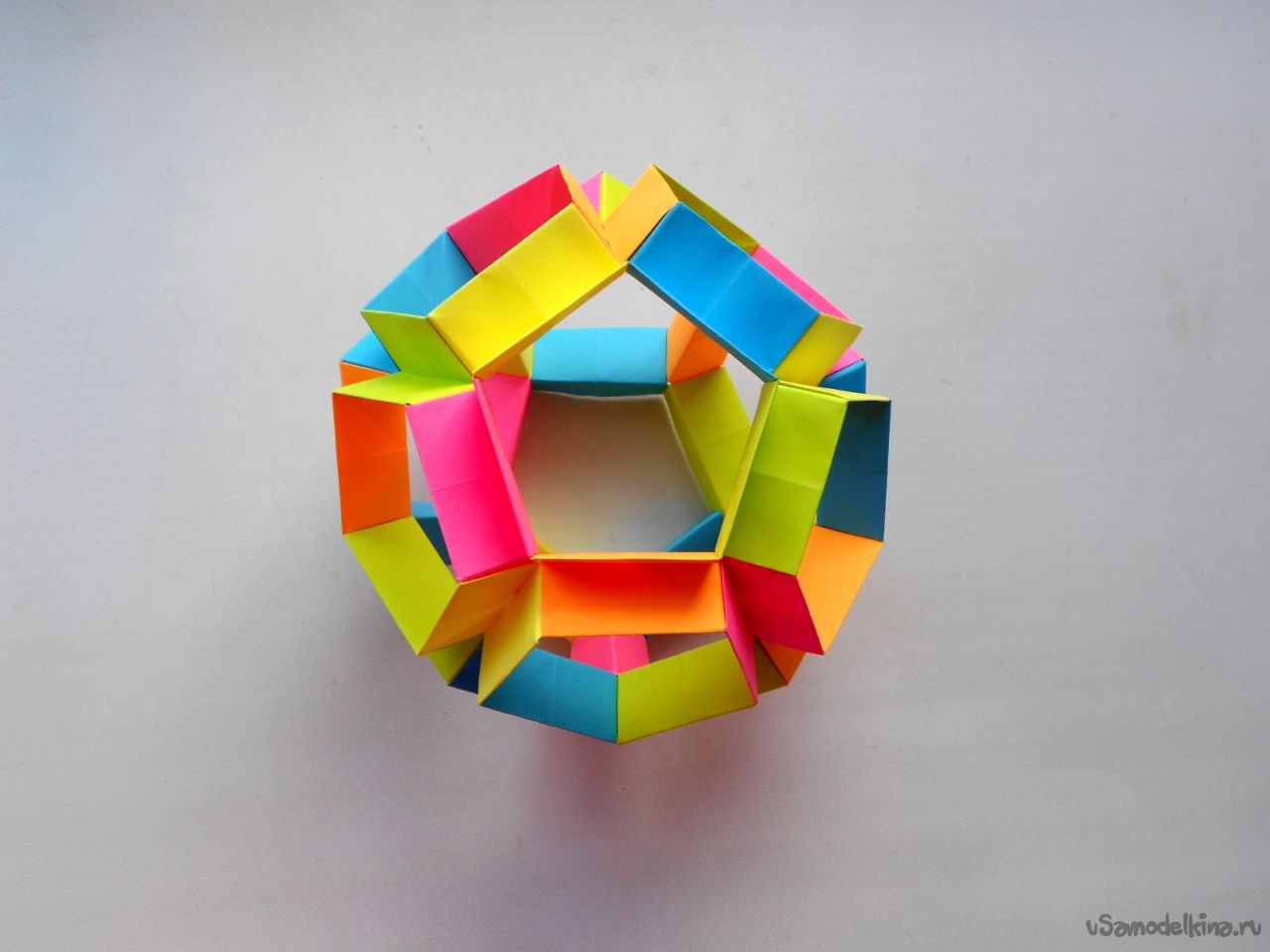 Как собрать многогранник куб своими руками из бумаги